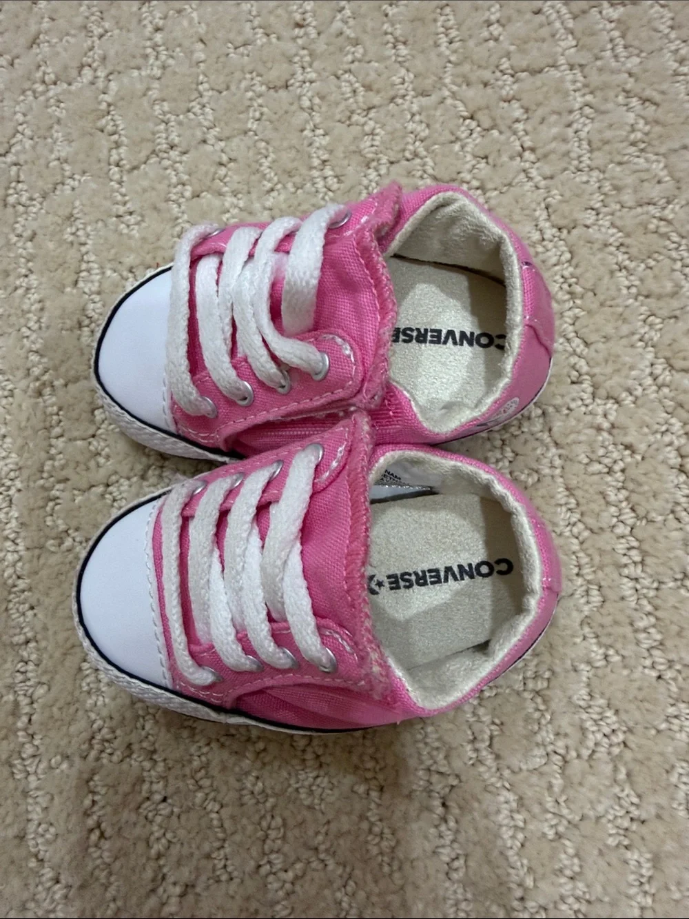 Converse Pink Converse Baby Walker Sneakers